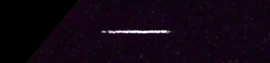 Unprocessed fireball image