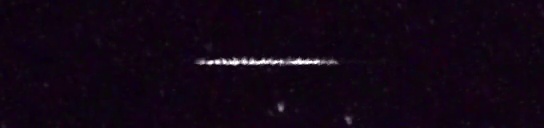Unprocessed fireball image