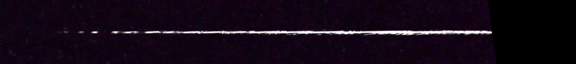 Unprocessed fireball image