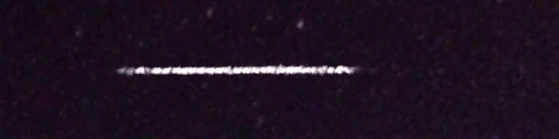 Unprocessed fireball image