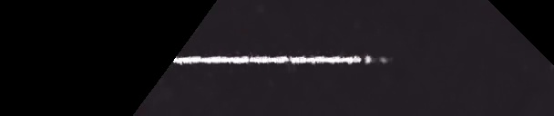 Unprocessed fireball image