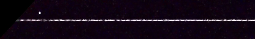 Unprocessed fireball image