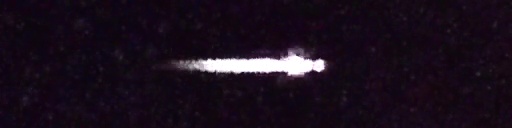 Unprocessed fireball image