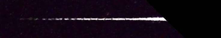 Unprocessed fireball image