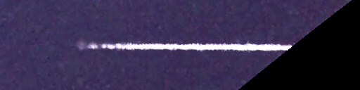 Unprocessed fireball image