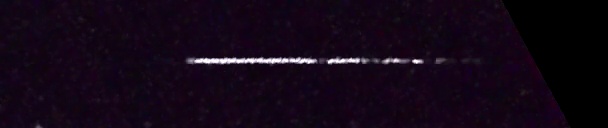 Unprocessed fireball image