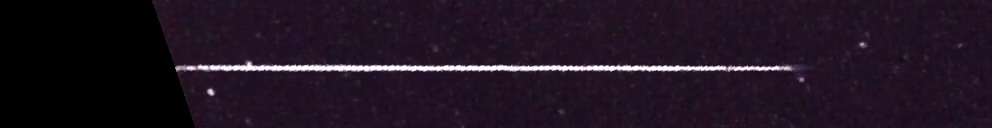 Unprocessed fireball image