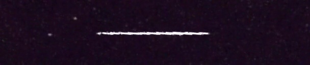 Unprocessed fireball image