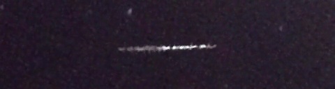 Unprocessed fireball image