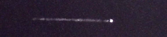 Unprocessed fireball image