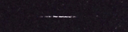 Unprocessed fireball image