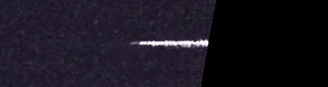 Unprocessed fireball image