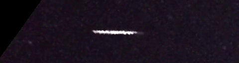 Unprocessed fireball image