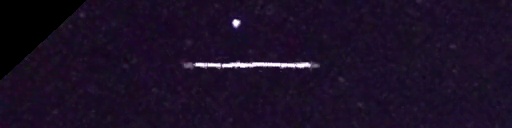 Unprocessed fireball image