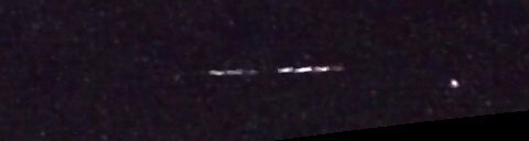 Unprocessed fireball image