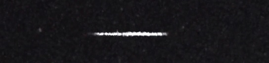 Unprocessed fireball image