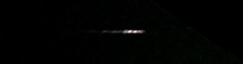 Unprocessed fireball image