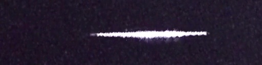 Unprocessed fireball image