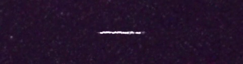 Unprocessed fireball image