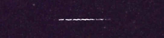 Unprocessed fireball image