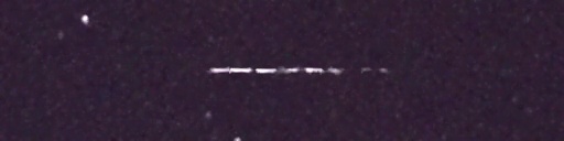 Unprocessed fireball image