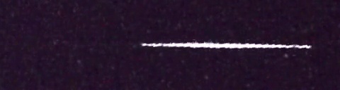 Unprocessed fireball image