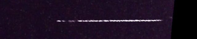 Unprocessed fireball image