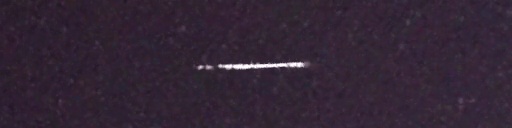 Unprocessed fireball image