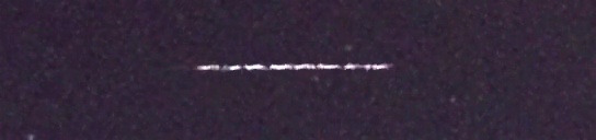 Unprocessed fireball image