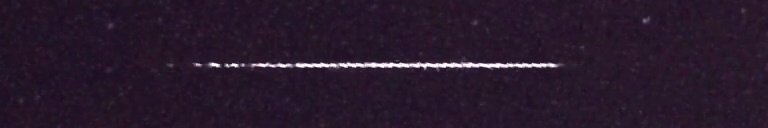 Unprocessed fireball image