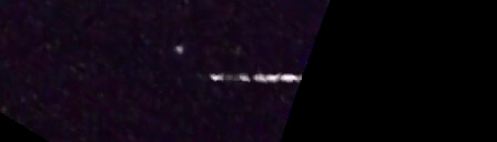 Unprocessed fireball image