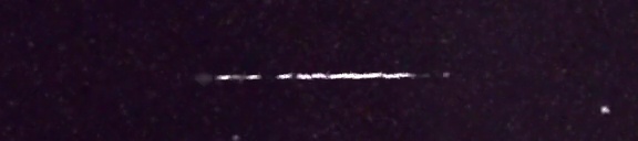 Unprocessed fireball image