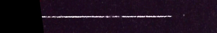 Unprocessed fireball image