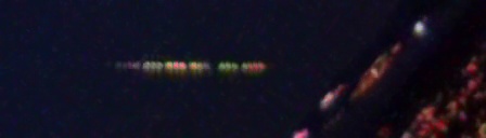 Unprocessed fireball image