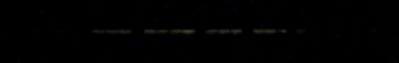 Unprocessed fireball image