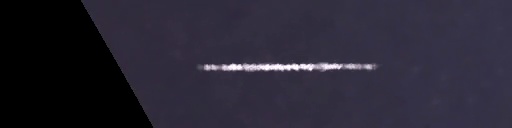 Unprocessed fireball image