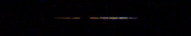 Unprocessed fireball image