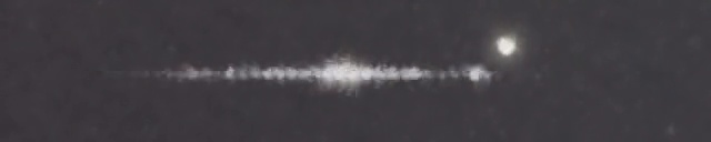 Unprocessed fireball image