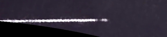 Unprocessed fireball image