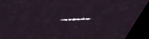 Unprocessed fireball image