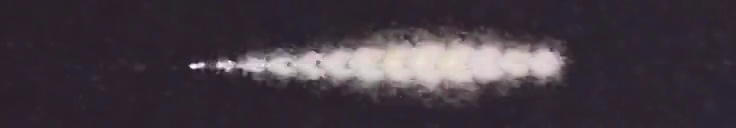 Unprocessed fireball image