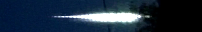 Unprocessed fireball image