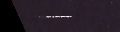 Unprocessed fireball image