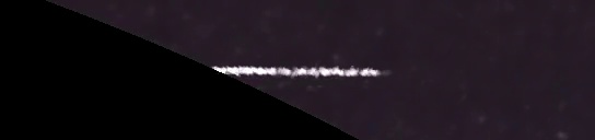 Unprocessed fireball image