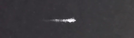 Unprocessed fireball image