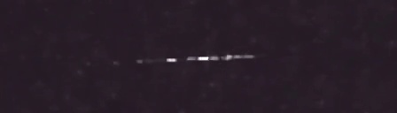 Unprocessed fireball image