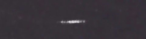 Unprocessed fireball image