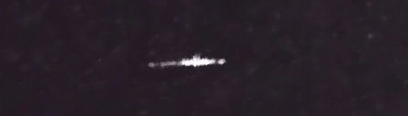 Unprocessed fireball image