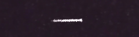 Unprocessed fireball image