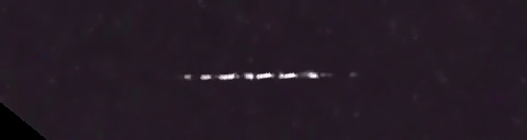 Unprocessed fireball image